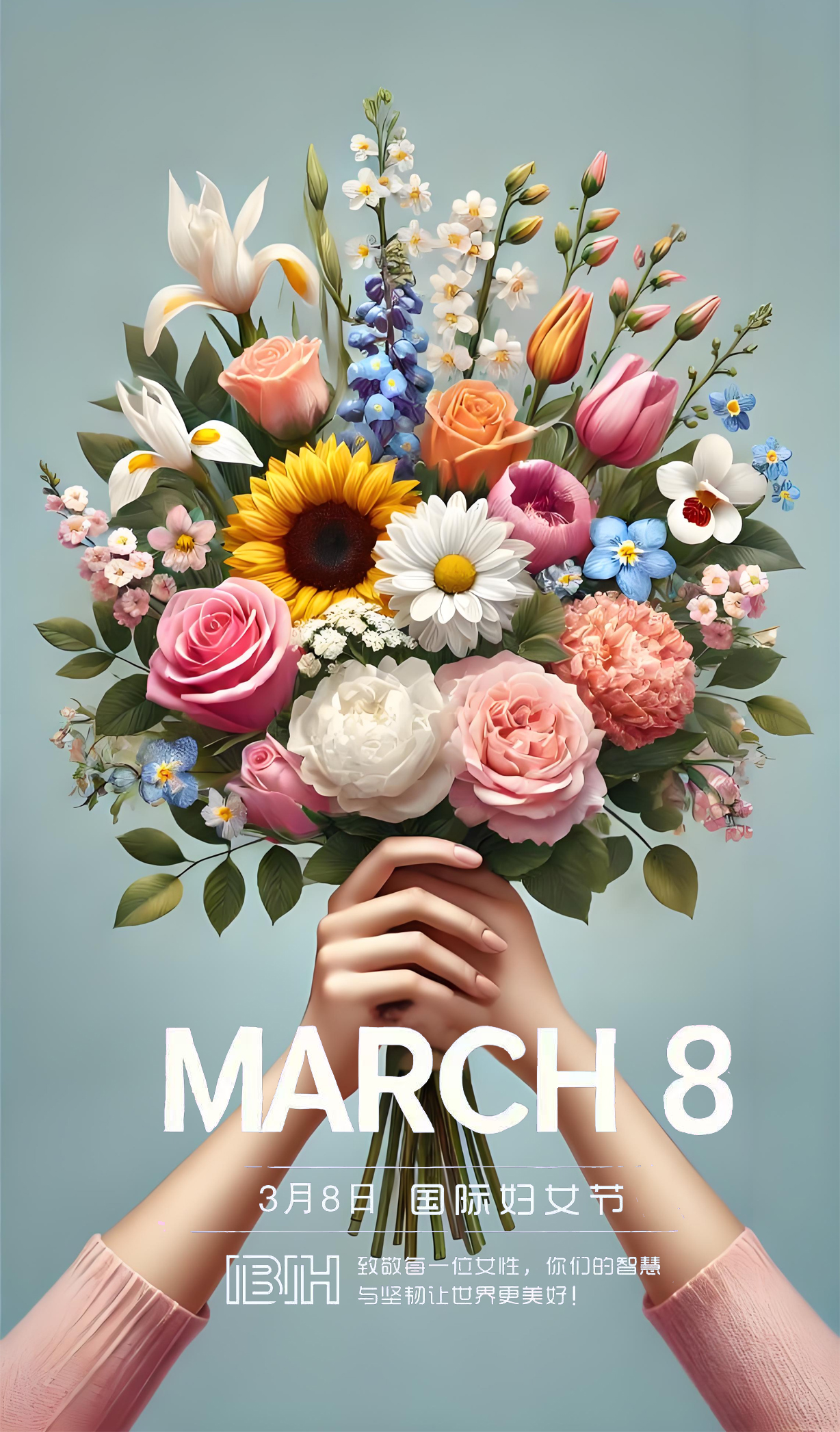 她力量·耀时代，爱彼爱和祝所有女性妇女节快乐