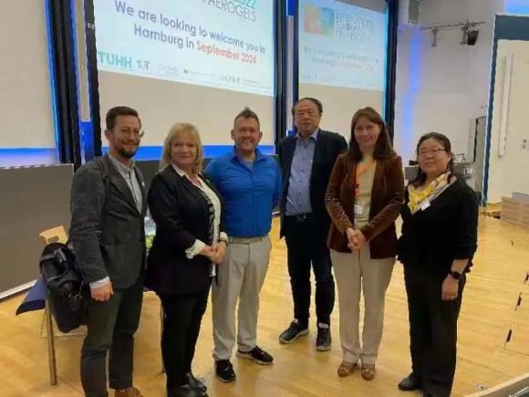 爱彼爱和参加在德国汉堡举行的2022气凝胶国际研讨会！