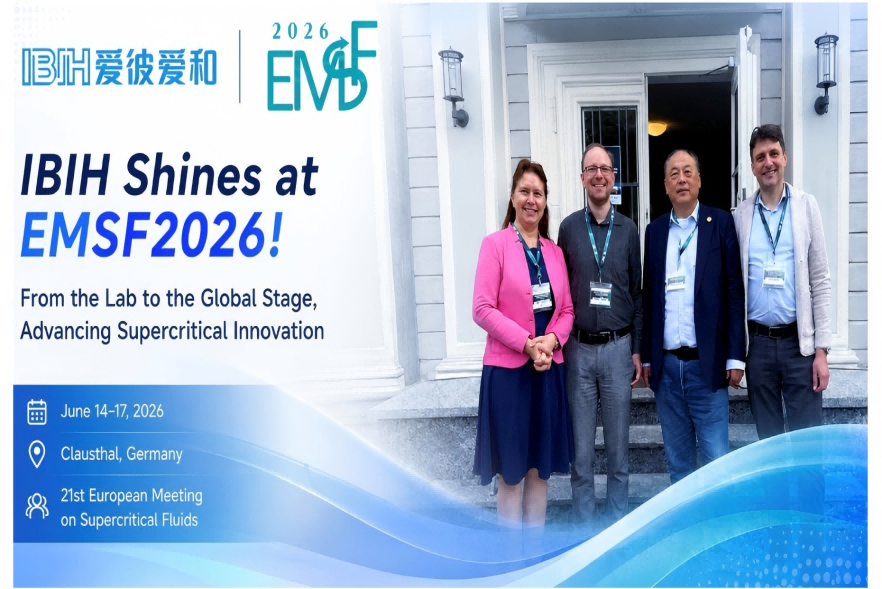 IBIH and CEO Dr. Wang Yunhong Featured at the 21st European Meeting on Supercritical Fluids (EMSF2026)